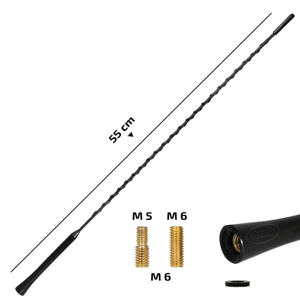 Premium Antennen-Ersatzstab L 55 cm